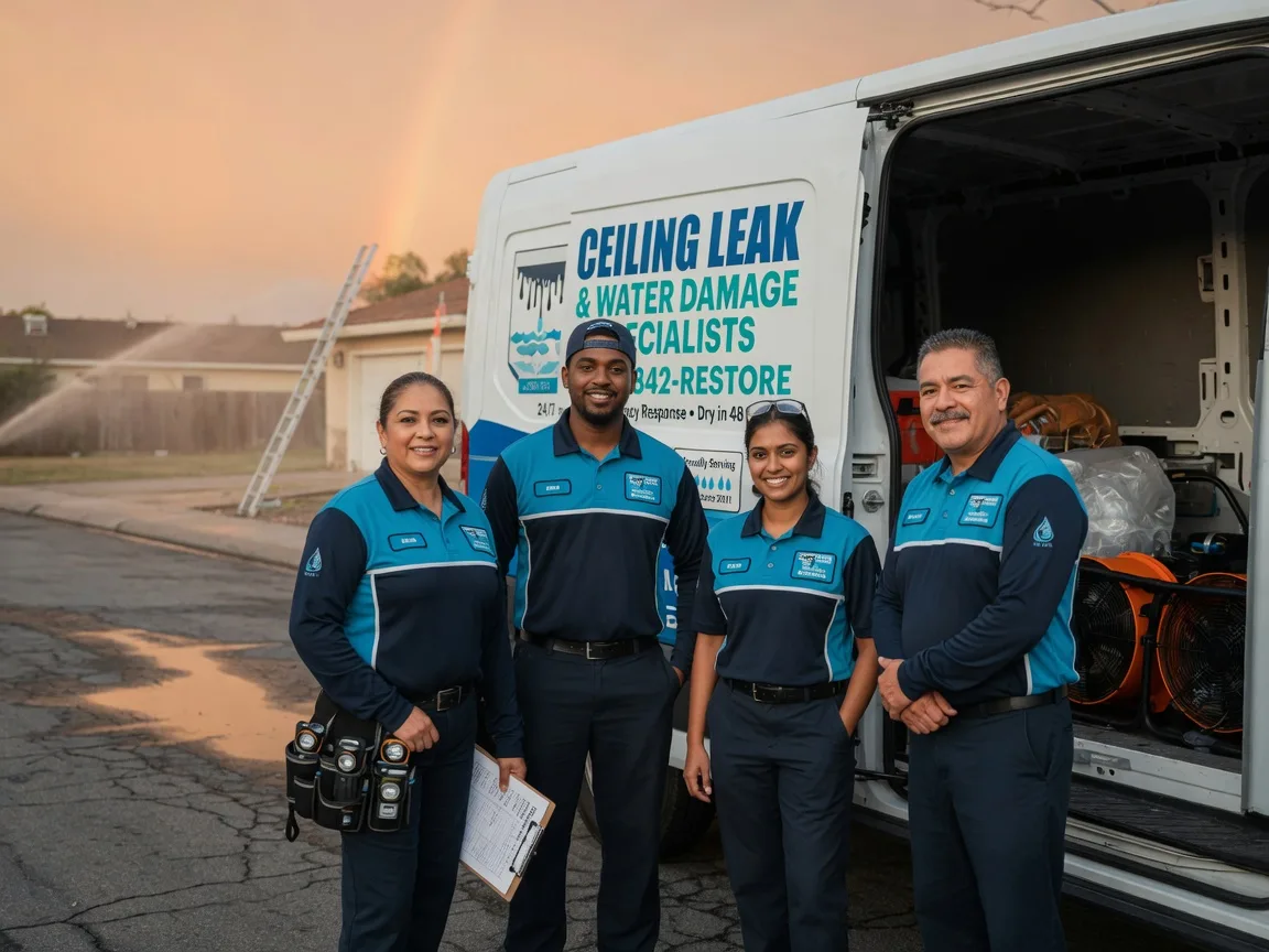 Ceiling Leak Cleanup company in Stallings, NC